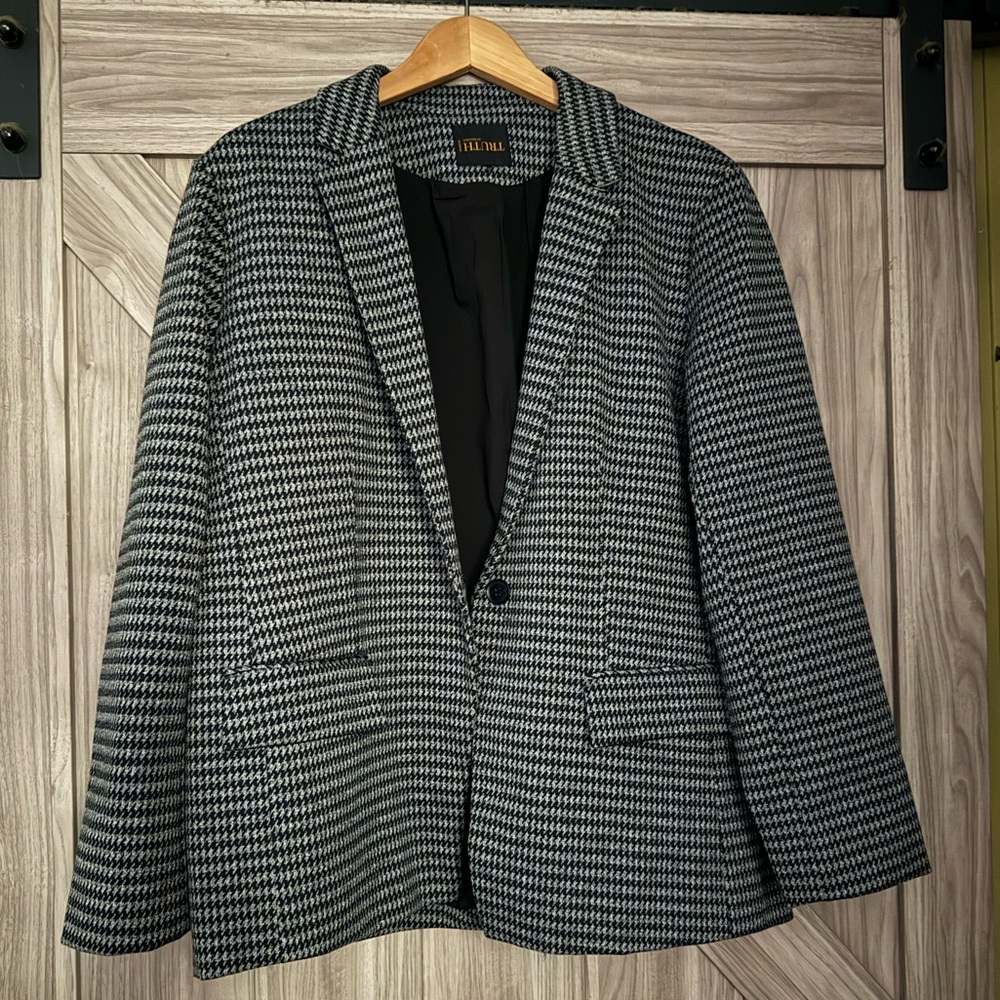 TRUTH BY REPUBLIC Women's Houndstooth Blazer